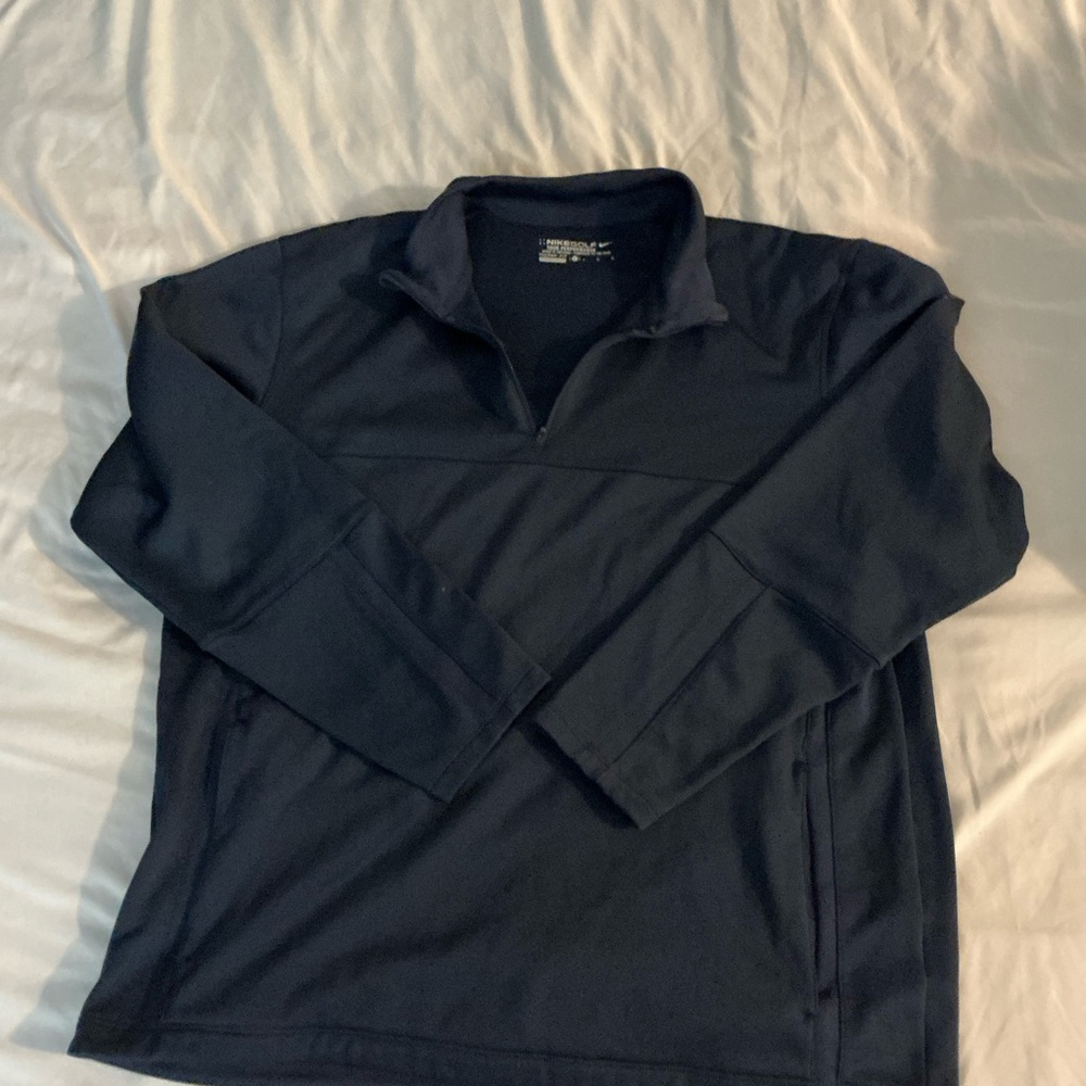 Nike Golf Navy Quarter-Zip Pullover